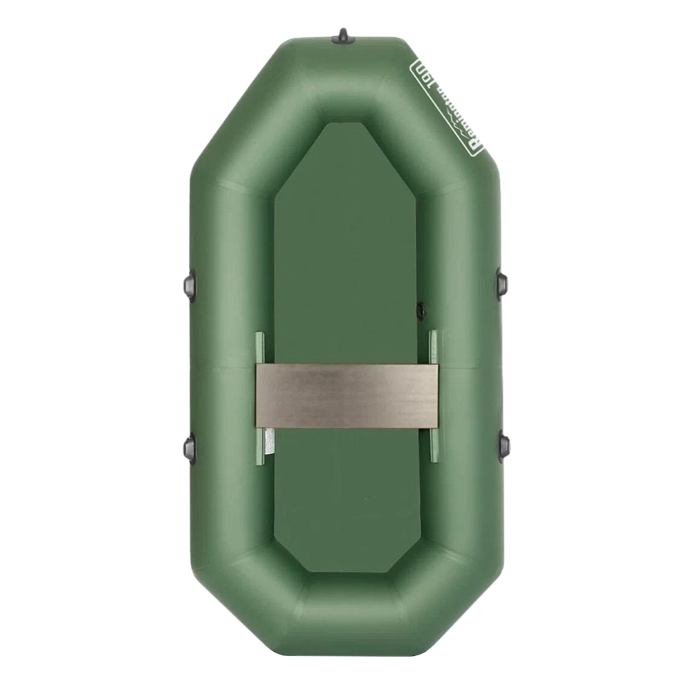 Лодка надувная ПВХ Remington 190 (с веслами) зеленый. Фото №2