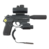 Пистолет пневматический GAMO PT-80 Tactical, калибр 4,5 мм