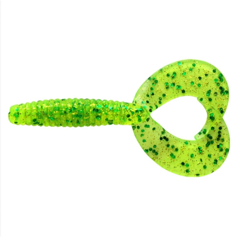 Твистер TAKEDO Hunter Двухвостый (50 мм, цвет D003, ароматизатор креветка, 8 шт). Фото №2