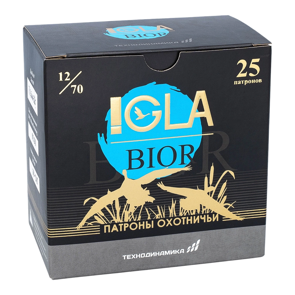 Патрон "Игла-Оптимум" 12/70 № 7 БИО 32 гр. (в пачке 25шт, короб.,250). Фото №1