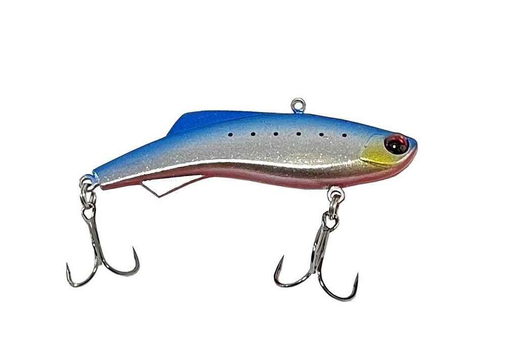 Воблер-раттлин Madness Shiriten VIBE 80 Silver Powder Series #SY01. Фото №2