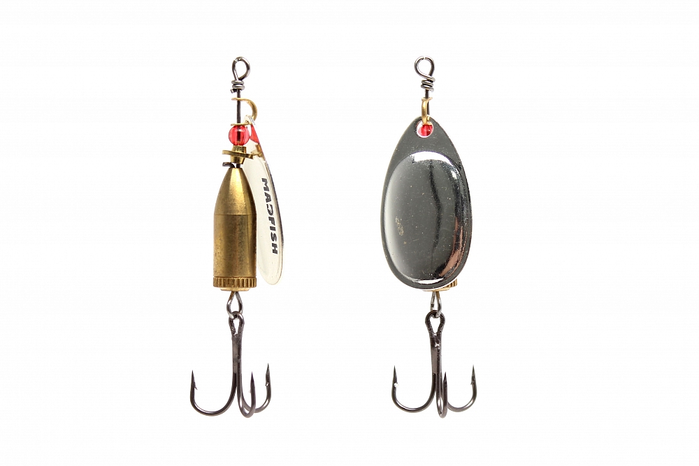 Блесна вращающаяся MADFISH Taimen 10г, цвет GS201001. Фото №2 Блесна вращающаяся MADFISH Taimen 10г, цвет GS201001. Фото №2