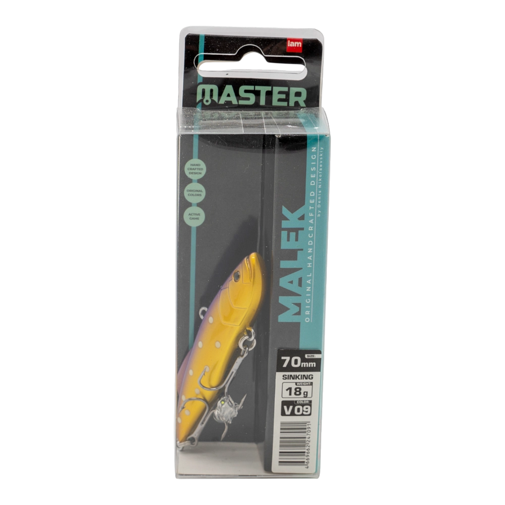 Воблер-раттлин IAM Master Malek, 70мм, 18гр, цвет (V09. Фото №1