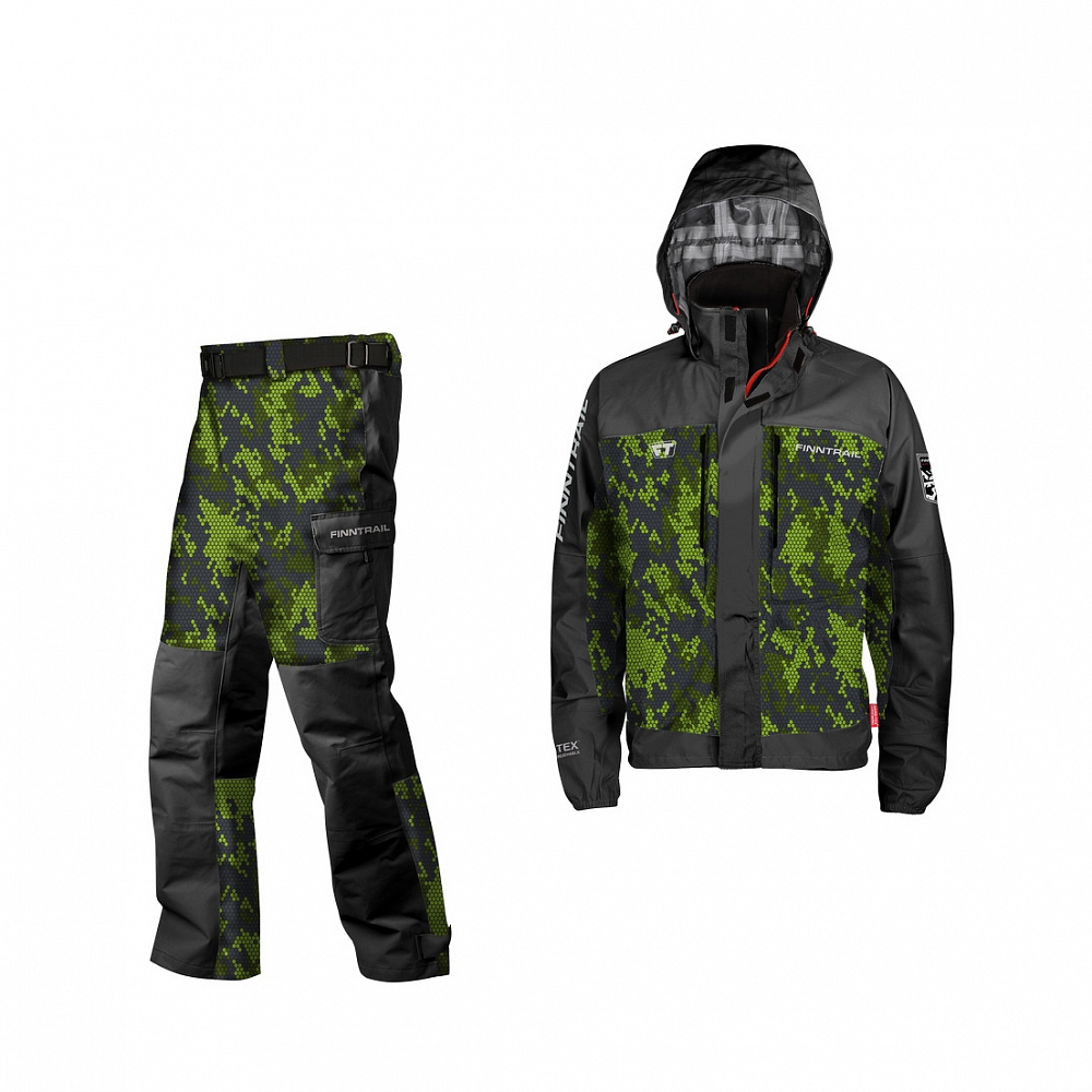 Костюмы Finntrail SHOOTER CAMOGREEN р. L. Фото №1 Костюмы Finntrail SHOOTER CAMOGREEN р. L. Фото №1