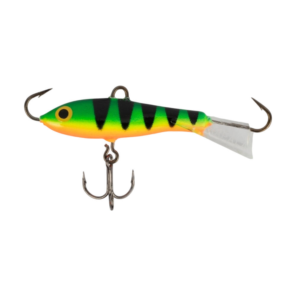 Балансир Rapala Jigging Rap 30мм, 6гр, цвет (GLP) с тройником. Фото №2