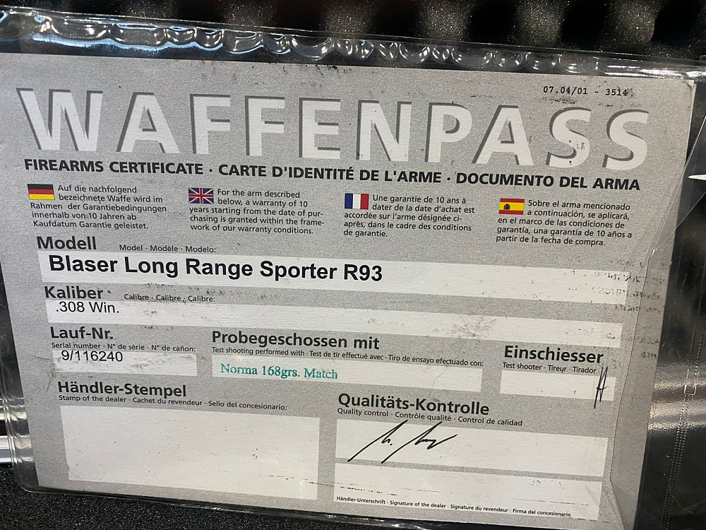 Blaser LRS-2 кал.308Win. Фото №3