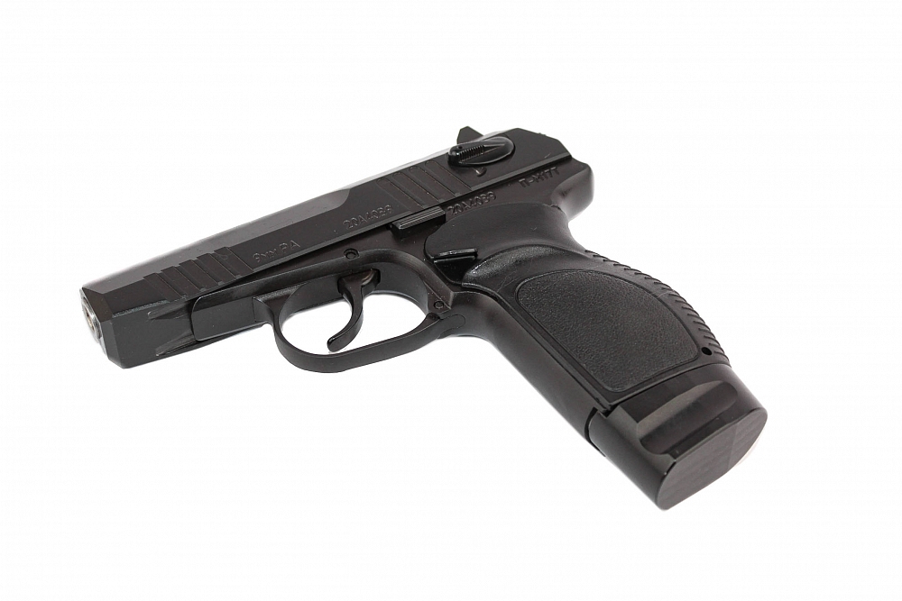 Пистолет ООП П-М17Т, 9 мм Р.А.(Рукоятка Дозор, новый дизайн, удлинитель). Фото №3 Пистолет ООП П-М17Т, 9 мм Р.А.(Рукоятка Дозор, новый дизайн, удлинитель). Фото №3