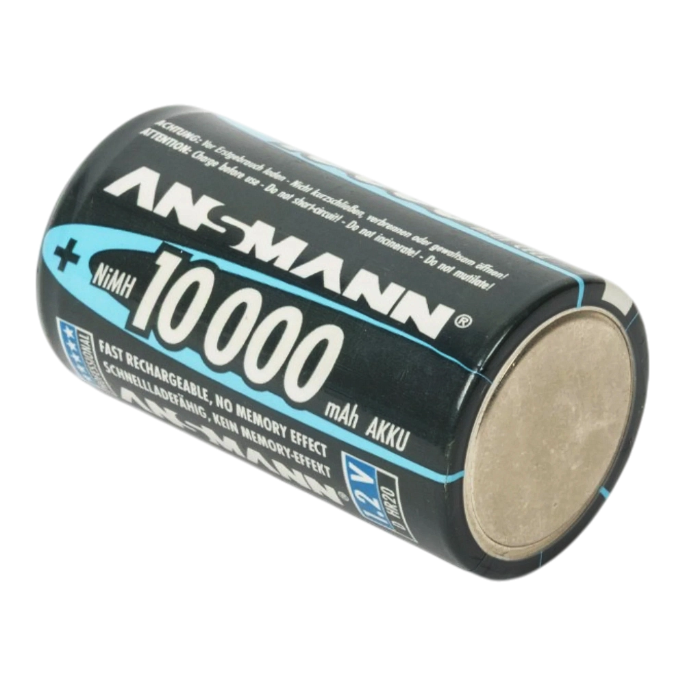 Аккумулятор D (R20) Ansmann 1000 mAh 1,2v. Фото №3