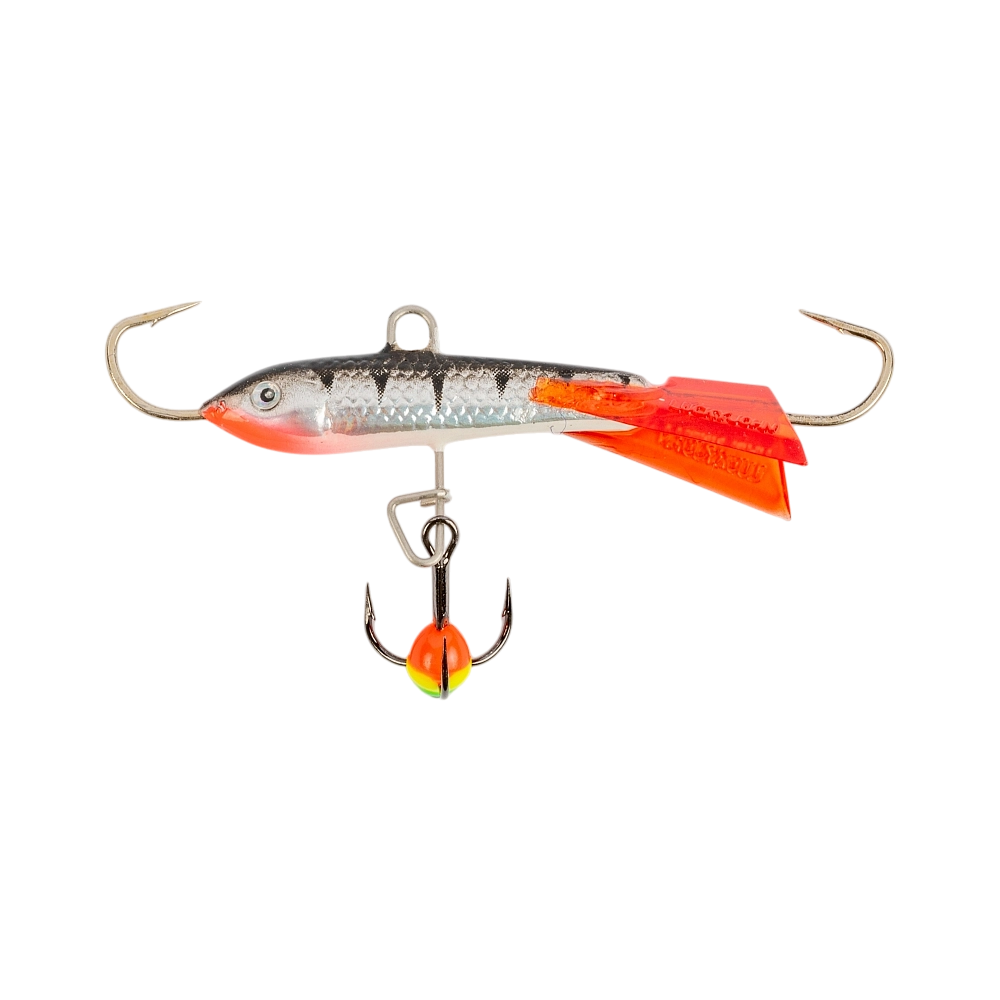 Балансир Lucky John CLASSIC 40мм, 6гр, цвет (12HRT) с тройником. Фото №2