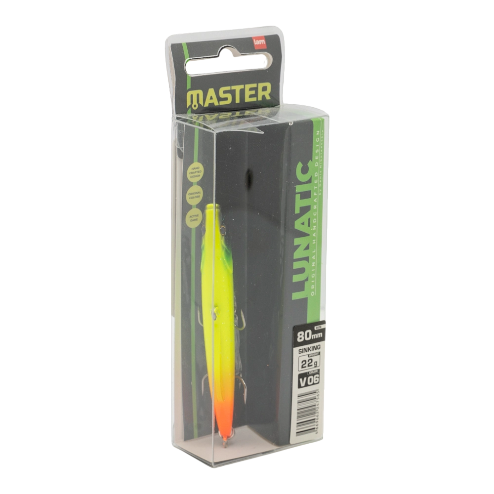 Воблер-раттлин IAM Master Lunatic, 80мм, 22гр, цвет (V06). Фото №2