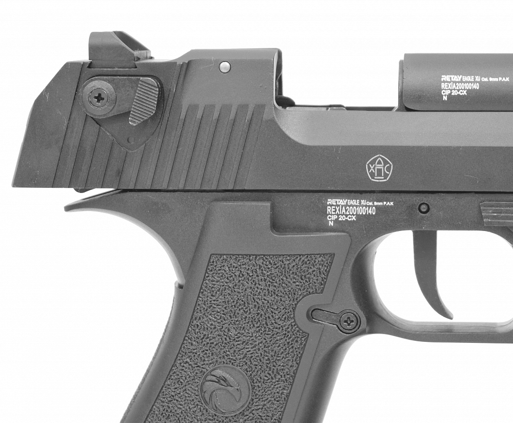 Пистолет охолощенный RETAY EAGLE XU, Черный, калибр 9mm. P.A.K. Фото №4