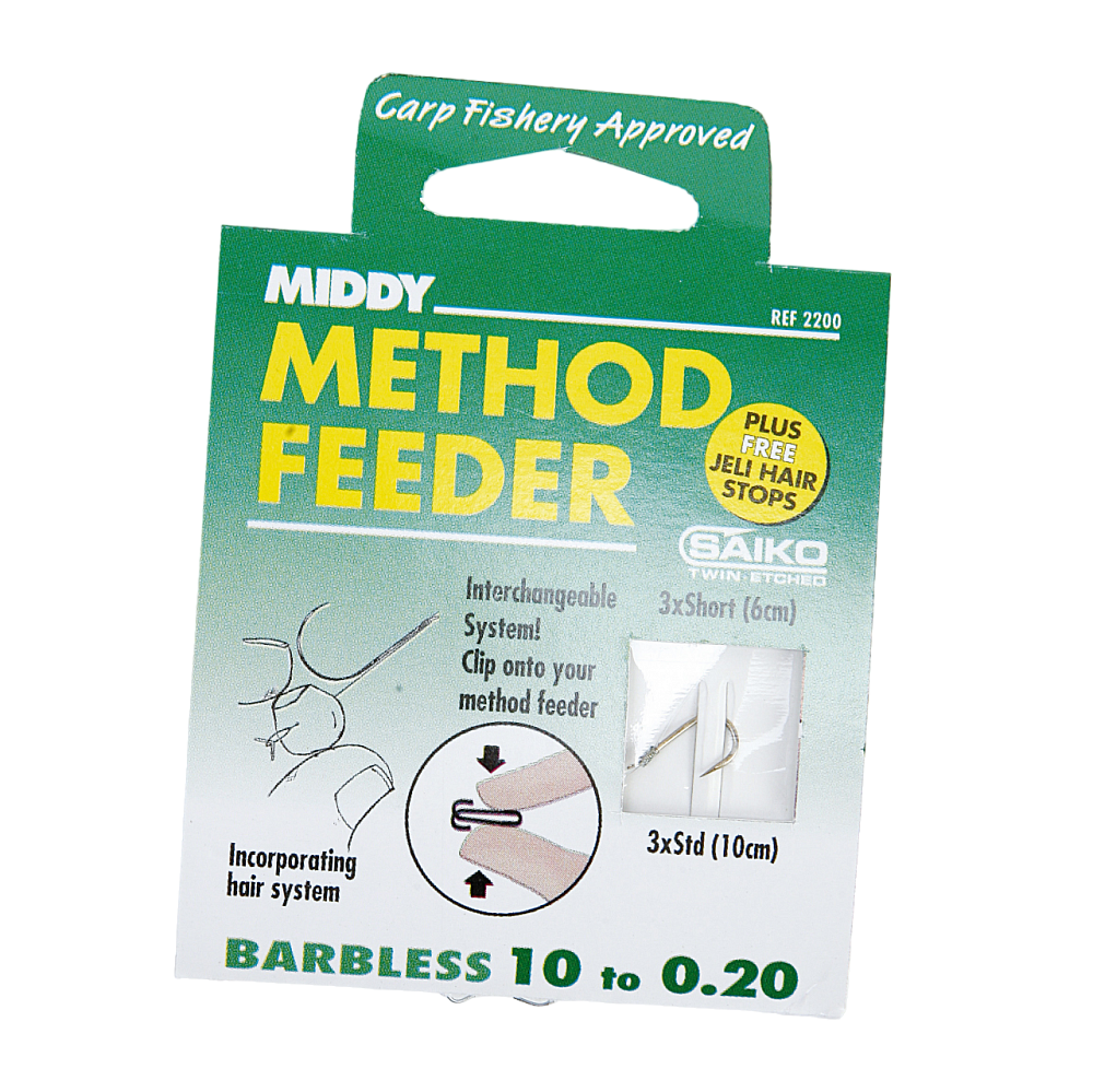 MIDDY 63-13 Barbless 14s to 0.16 Крючок с поводком (9шт). Фото №2 MIDDY 63-13 Barbless 14s to 0.16 Крючок с поводком (9шт). Фото №2