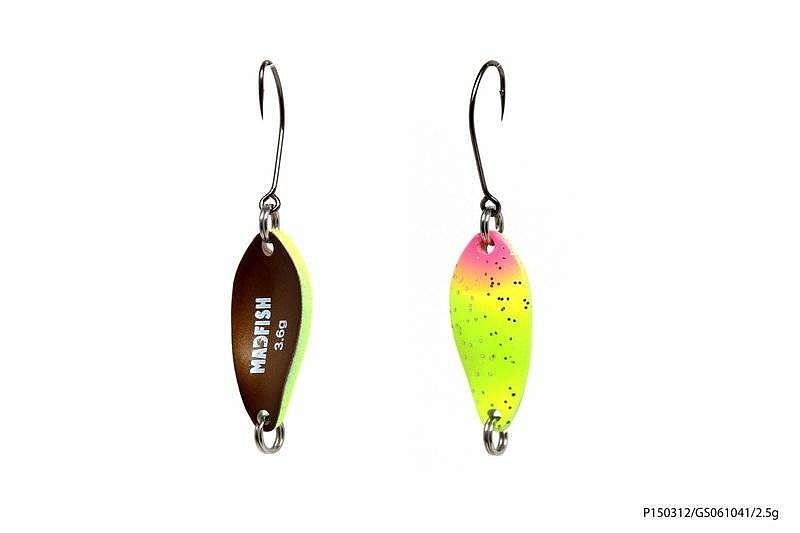 Блесна колеблющаяся MADFISH Juna 2,5г, цвет GS061041. Фото №1