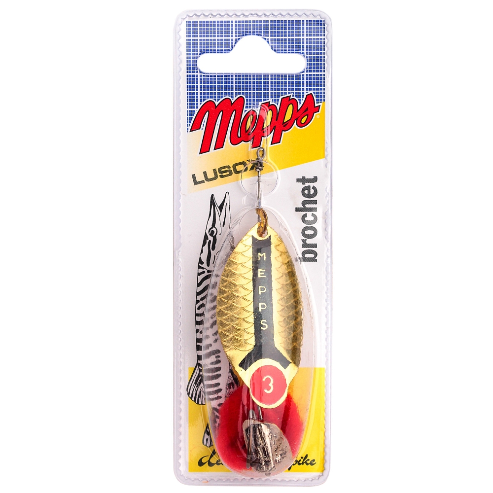 Блесна вращающаяся Mepps LUSOX 3 Gold (блистер). Фото №2 Блесна вращающаяся Mepps LUSOX 3 Gold (блистер). Фото №2
