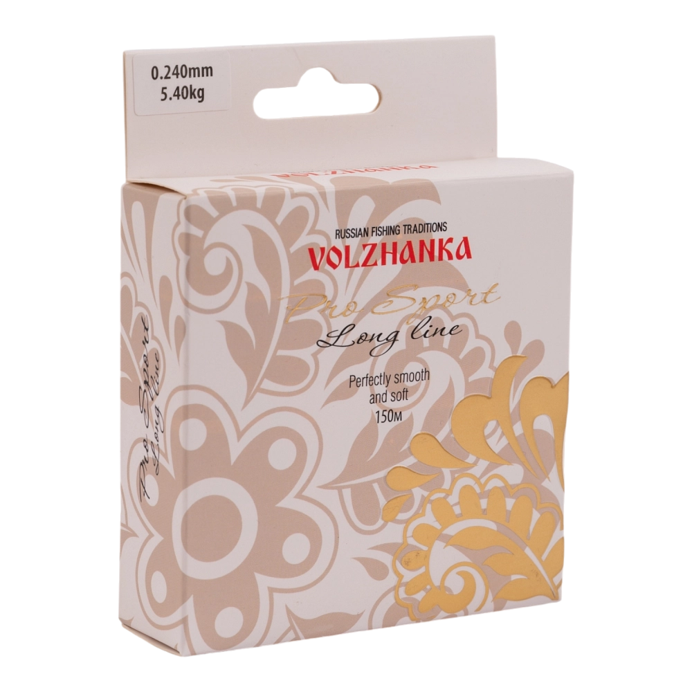 Леска моно Волжанка "Pro Sport Long Line" 150м/0.240мм 5.40кг цв. прозрачный. Фото №1 Леска моно Волжанка "Pro Sport Long Line" 150м/0.240мм 5.40кг цв. прозрачный. Фото №1