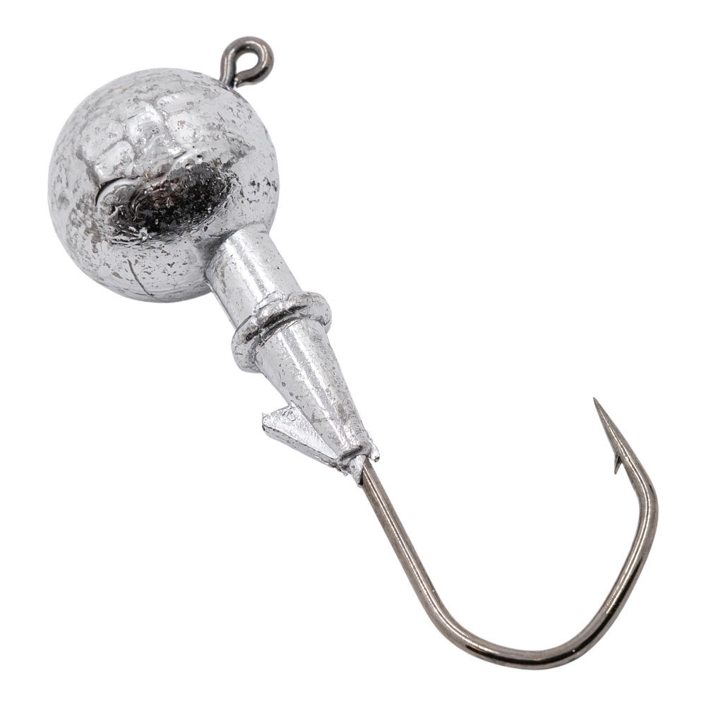 Джиг-головка шар крючок BARBARIAN-120 вес 40 гр. крючок № 4/0. Фото №1