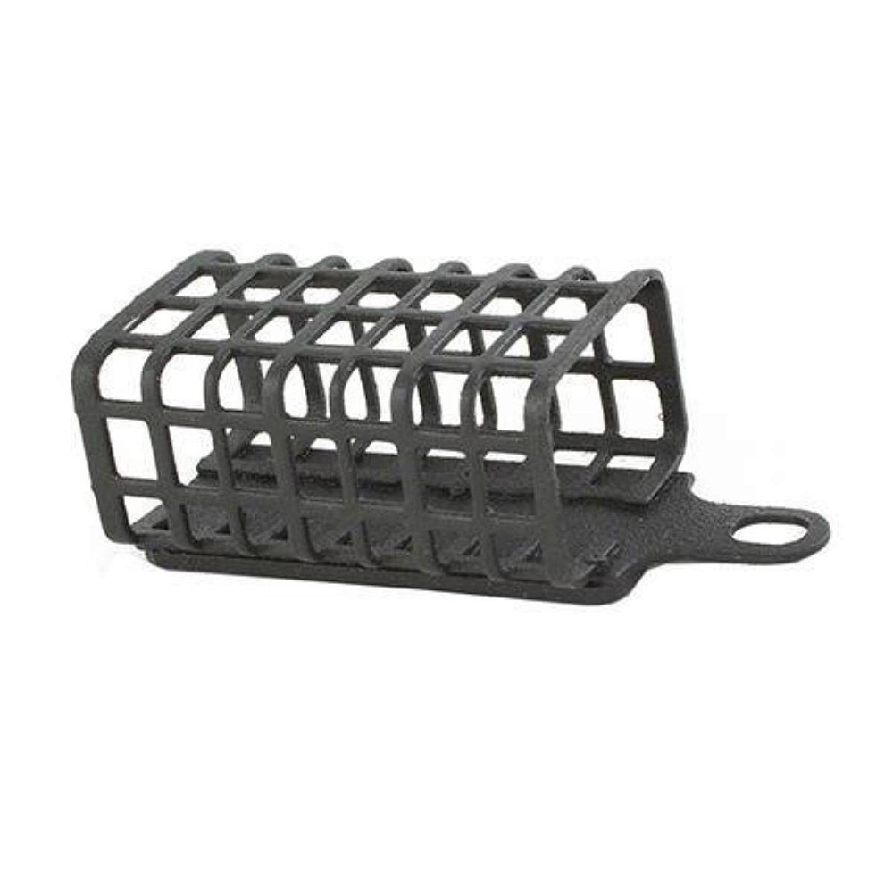 Кормушка стальная прямоугольная б/д 40г (Пирс) 10шт. Фото №1