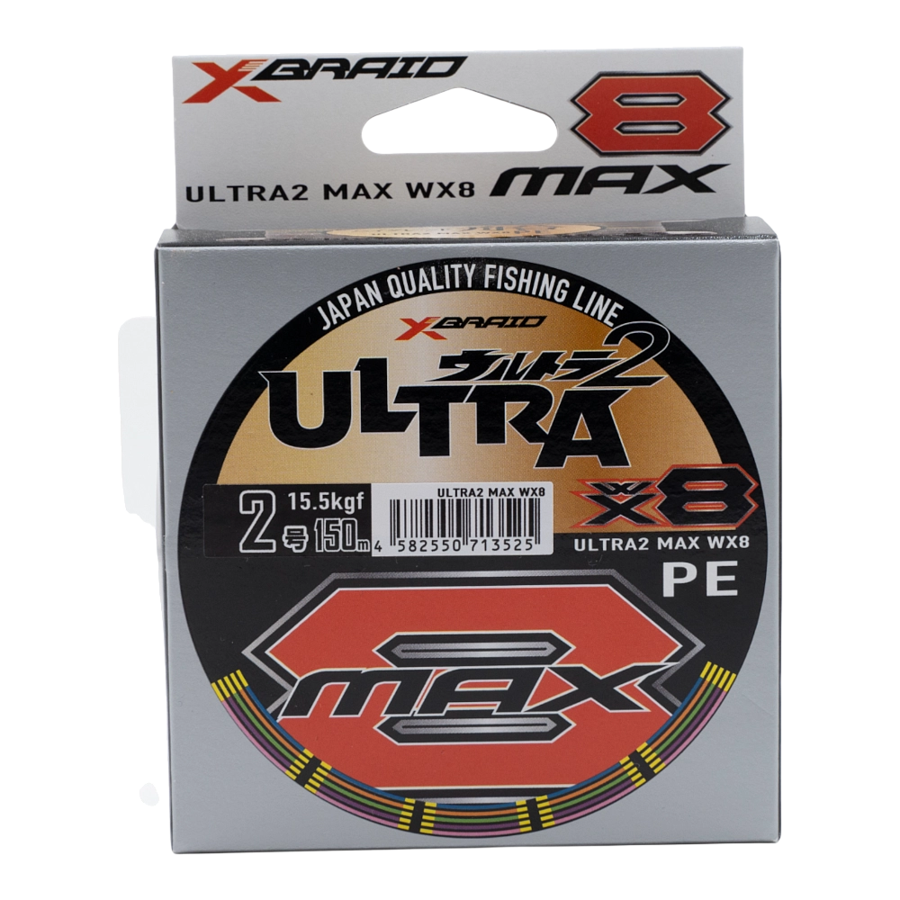 Шнур плетёный YGK X-Braid Ultra Max WX8 150m #2.0-15.5kg. Фото №1 Шнур плетёный YGK X-Braid Ultra Max WX8 150m #2.0-15.5kg. Фото №1