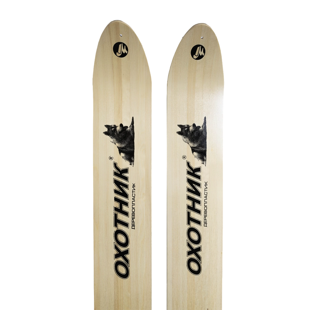 Лыжи "Охотник" 165см (дерево / пластик) . Фото №2 Лыжи "Охотник" 165см (дерево / пластик) . Фото №2