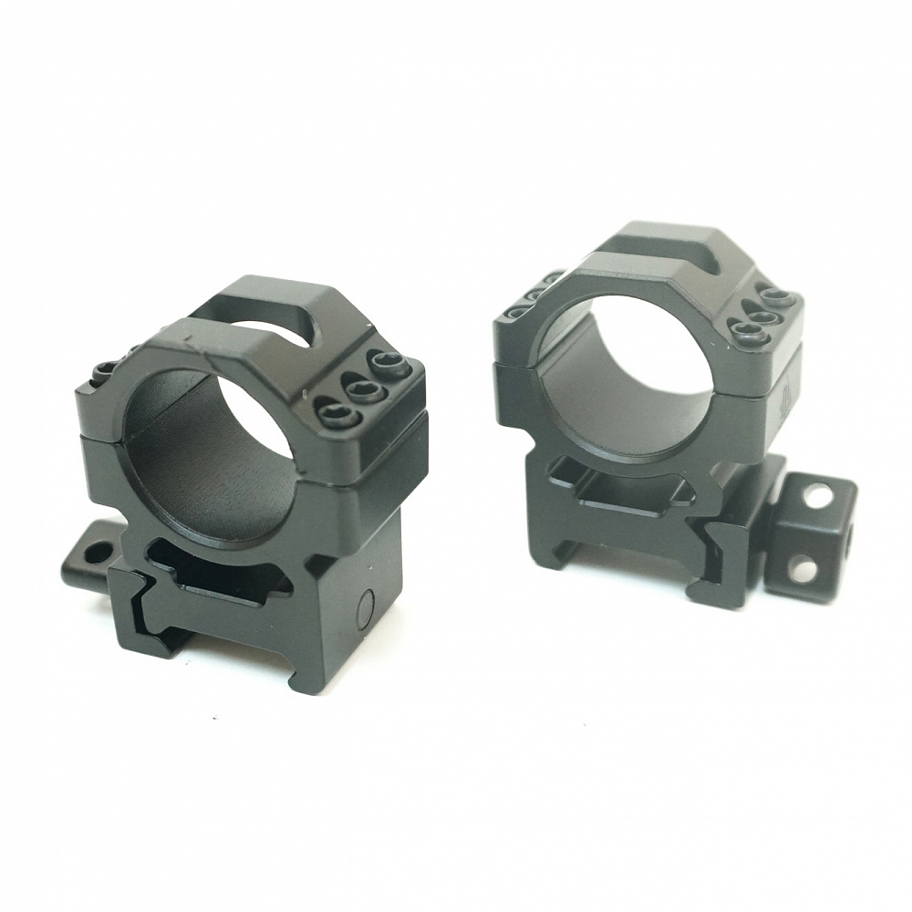 Кольца LEAPERS 25,4мм быстросъемные на weaver средние. Фото №1