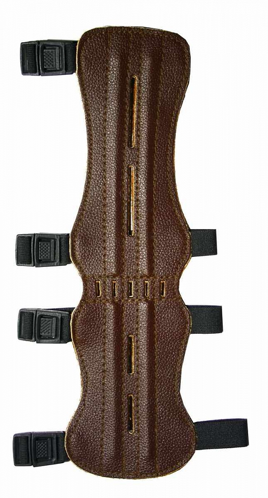 Крага охотничья 33см (кожа). Фото №1