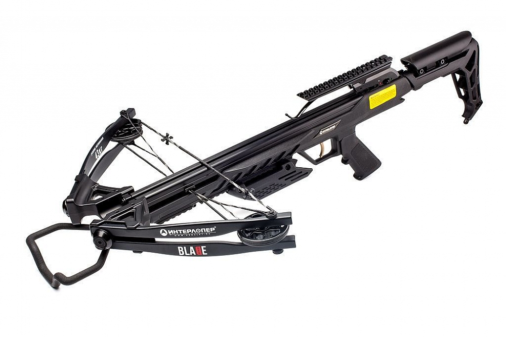 Арбалет блочный "BLADE" Черный (с комплектацией). Фото №1 Арбалет блочный "BLADE" Черный (с комплектацией). Фото №1