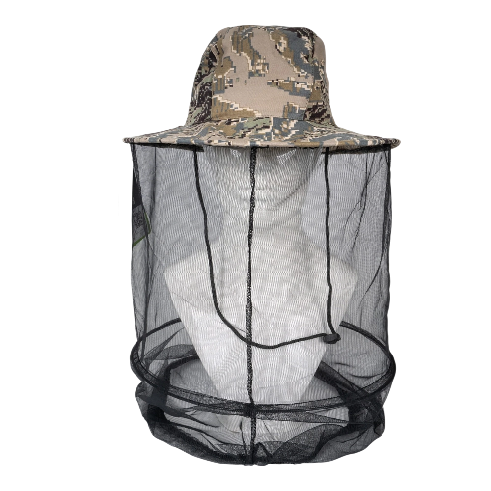 Панама-накомарник с кольцом Антигнус Huntsman ткань Смесовая цвет Лабиринт р. 60. Фото №1