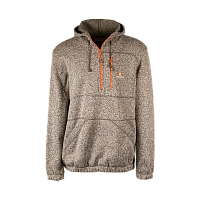 Толстовка Малахит / трикотаж на флисе / меланж-олива ((46 / 170-176))