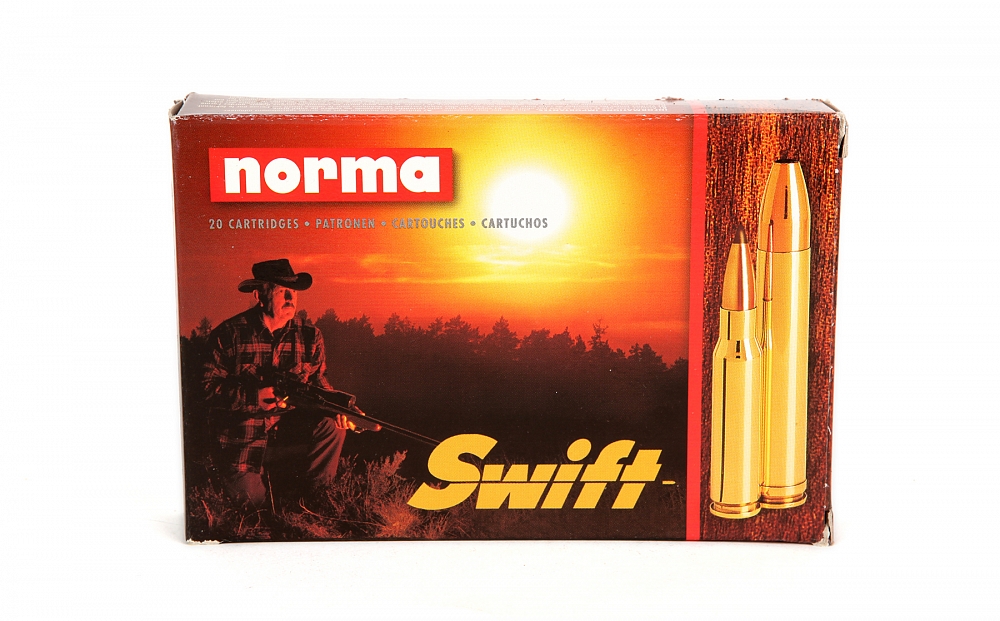 Патрон нарезной NORMA калибр 8x68S Swift A-Frame 13,0 гр. 200 grn. (в пачке 20 шт.). Фото №2