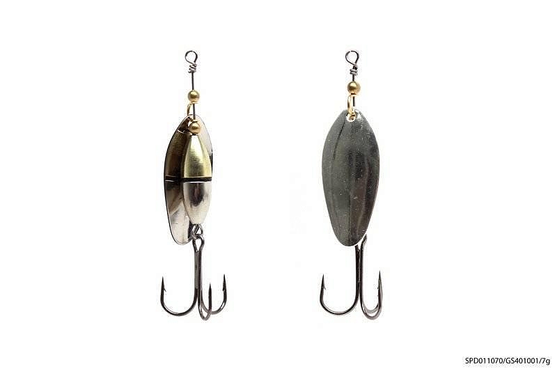 Блесна вращающаяся MADFISH Agate 7г, цвет GS401001. Фото №1