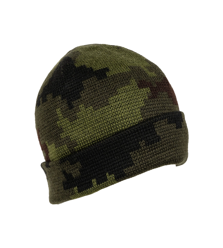 Шапка "Спортивная Тайга" (п/шерсть, зеленый) (58-59) (Хольстер). Фото №2