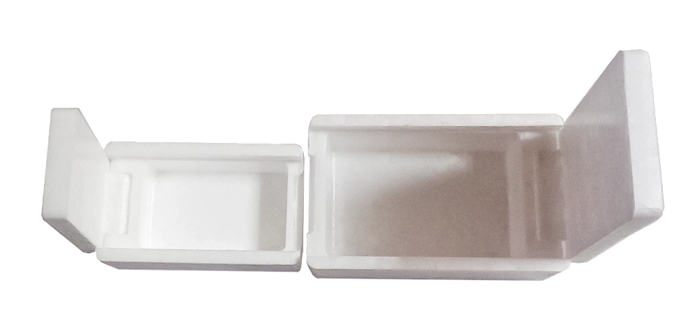 Мотыльница пенопластовая большая двухсекционная (Псков). Фото №1