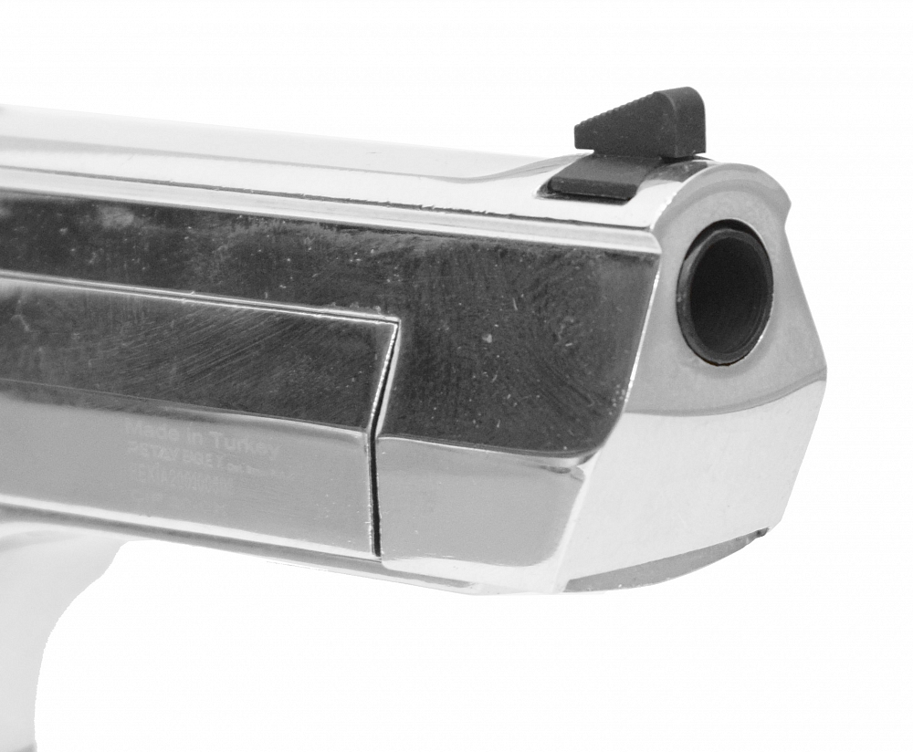 Пистолет охолощенный RETAY EAGLE X, Никель, калибр 9mm. P.A.K. Фото №4 Пистолет охолощенный RETAY EAGLE X, Никель, калибр 9mm. P.A.K. Фото №4