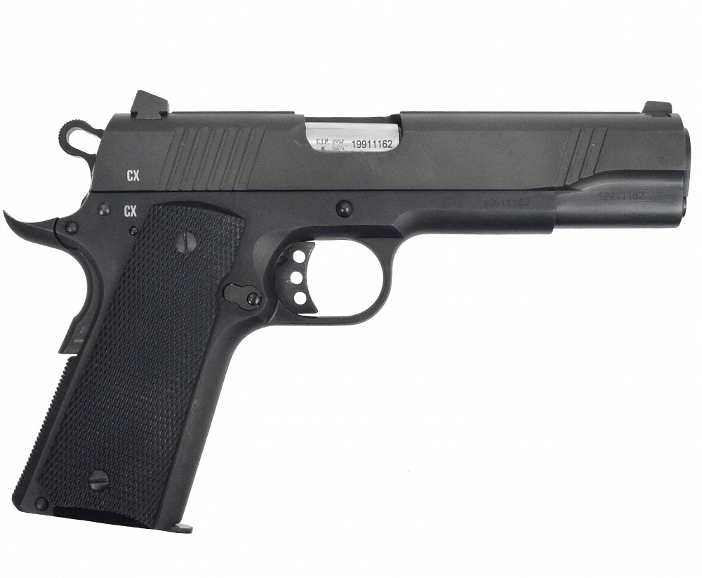 Пистолет модели ТК1911СХ калибр  10*31 (черный оксид). Фото №4