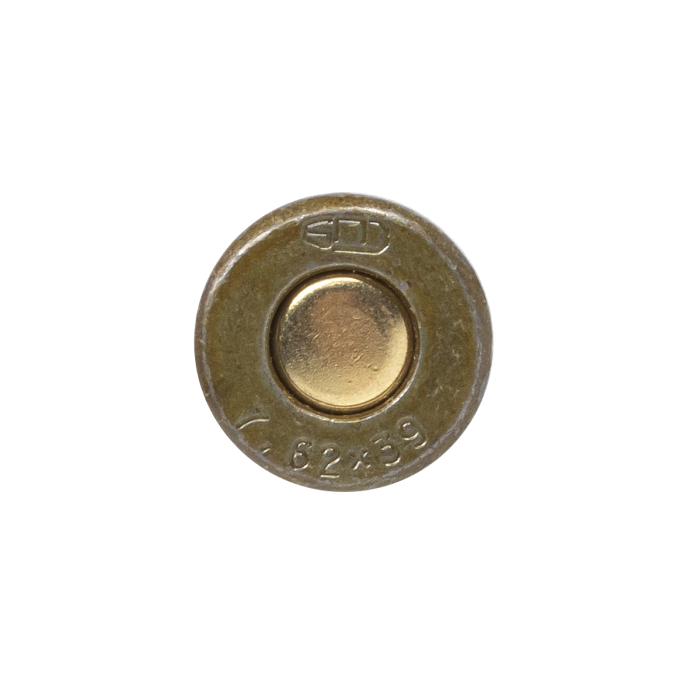 Патрон нарезной БПЗ "Military" калибр 7,62х39 FMJ 8,0гр лакированная гильза (цинк 700шт). Фото №4 Патрон нарезной БПЗ "Military" калибр 7,62х39 FMJ 8,0гр лакированная гильза (цинк 700шт). Фото №4