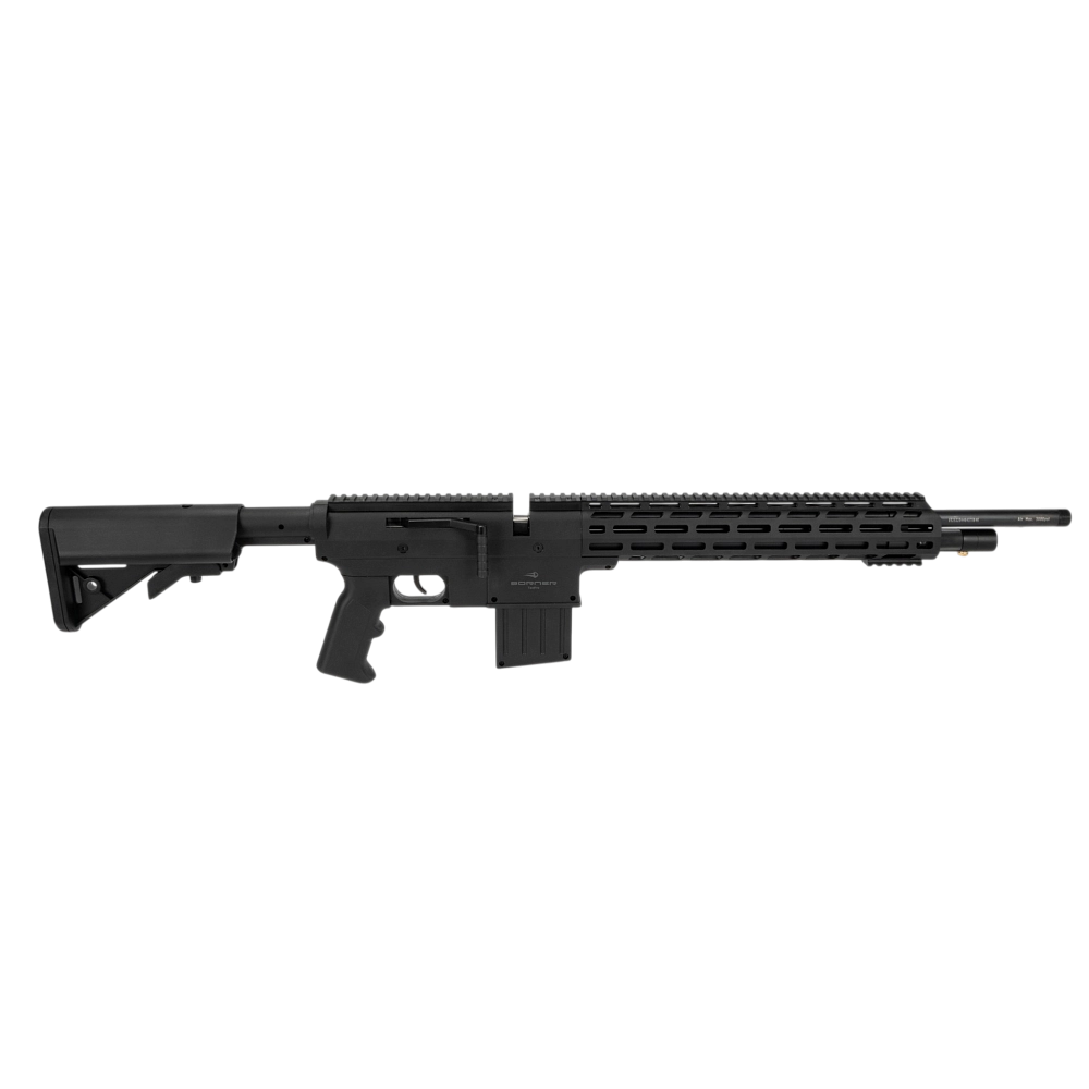 Винтовка пневматическая Borner PCP TacPro cal. 6,35 мм, 3Дж. (пластик черный). Фото №1