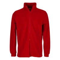 Толстовка "Флиска" с разъемной молнией (красный, 52-54 182-188)