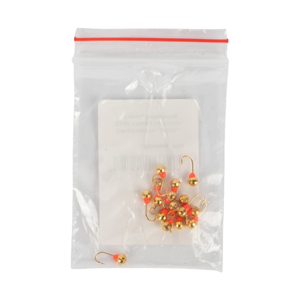 Мормышка "Wolfram mormiska FINNEX SETS "S40-K" 4.0mm (50 шт). Фото №1