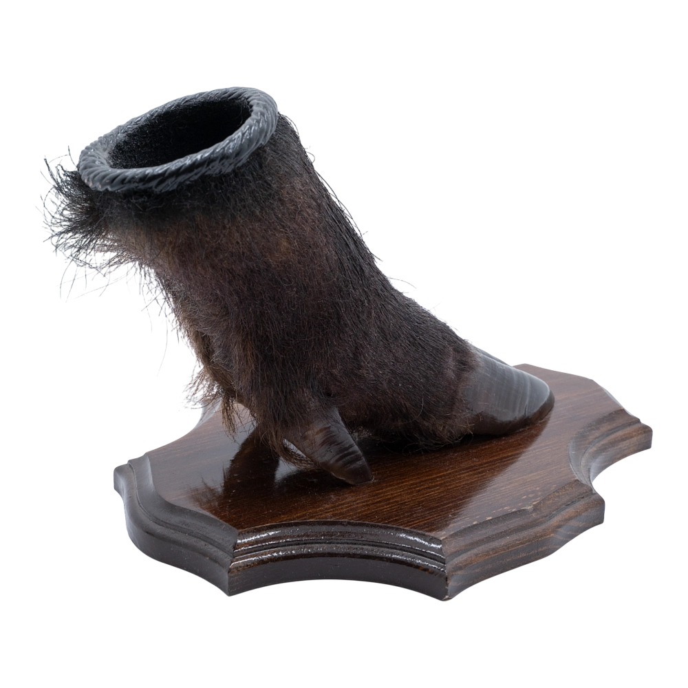 Настольная подставка "Копыто кабана". Фото №4 Настольная подставка "Копыто кабана". Фото №4