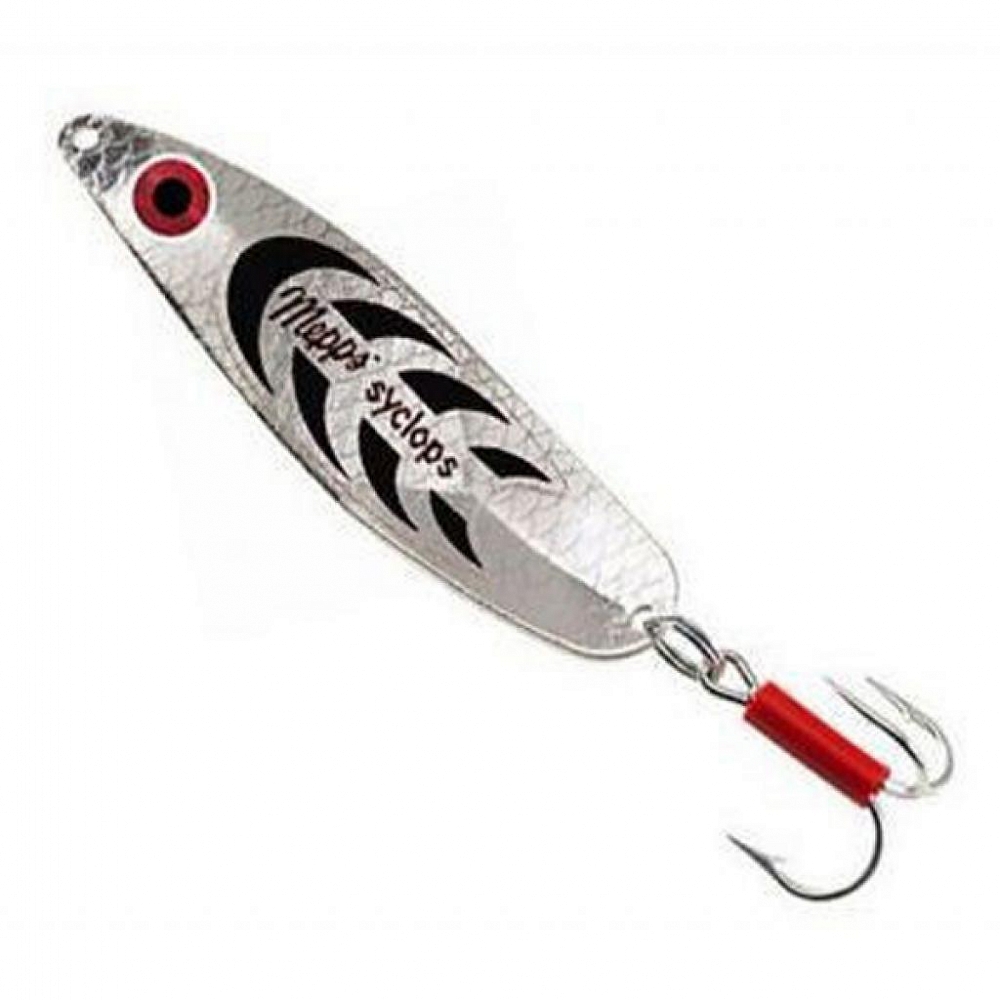 Блесна колеблющаяся Mepps Syclops 3 SILVER/Black. Фото №2 Блесна колеблющаяся Mepps Syclops 3 SILVER/Black. Фото №2
