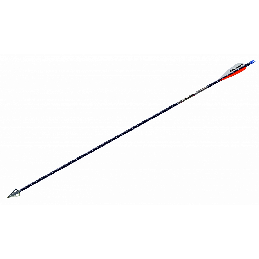 Стрела арбалетная карбон E FlatLine 22 ''BTV Vanes 3'' Flat Nock 72шт. Фото №1