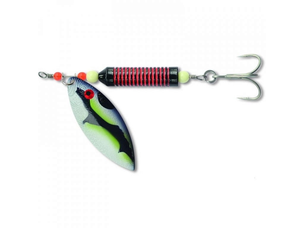 Блесна вращающаяся двойная 80g Hitman Twin Spinner black wave 3382103. Фото №2