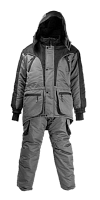 Костюм зимний "Каспий" (серо черный) р.56-58