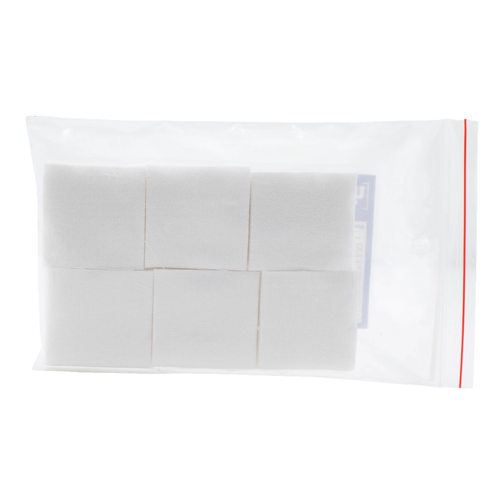 Патчи ЧИСТОGUN фланель, калибр .25-.35, квадрат 45х45 мм, 100 шт., белый. Фото №2 Патчи ЧИСТОGUN фланель, калибр .25-.35, квадрат 45х45 мм, 100 шт., белый. Фото №2