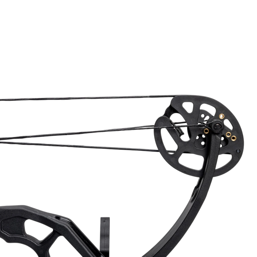 Лук Man Kung CBK2, блоч, черный, 25lbs. Фото №5