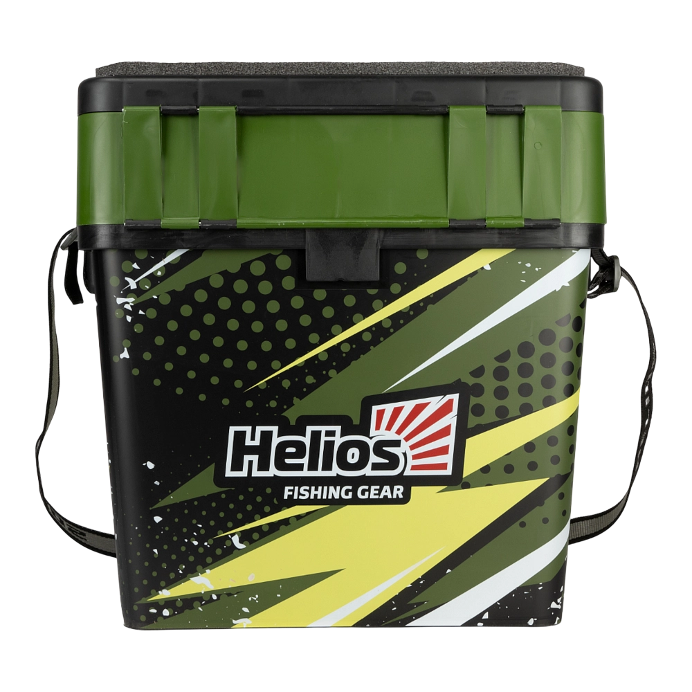 Ящик рыболовный зимний Zander, хаки (HS-IML-19-H) Helios. Фото №2