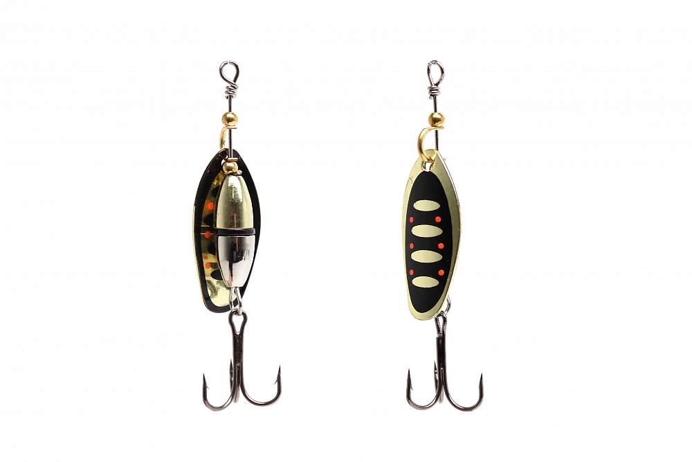 Блесна вращающаяся MADFISH Agate 15г, цвет GS181001. Фото №1