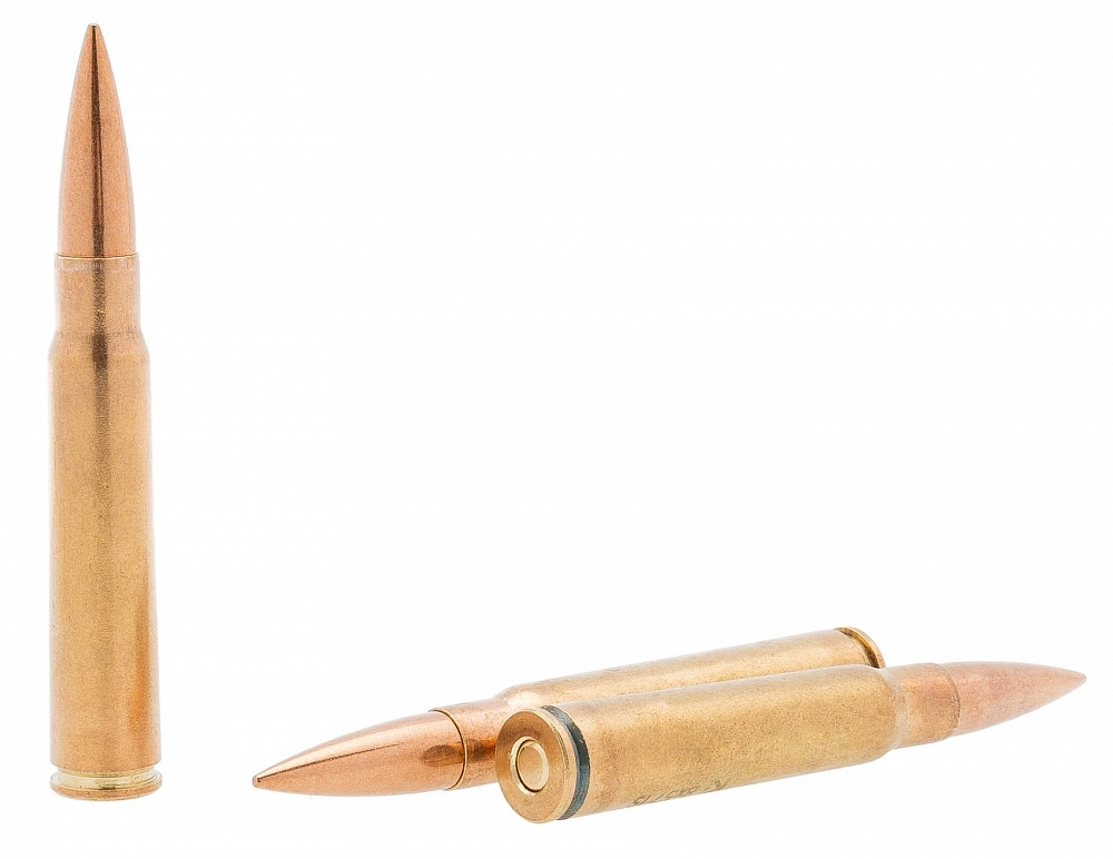 Патрон нарезной ТЕХКРИМ калибр 8х57IS FMJ 12.8 (в пачке 5 шт.) (в коробке 400). Фото №2