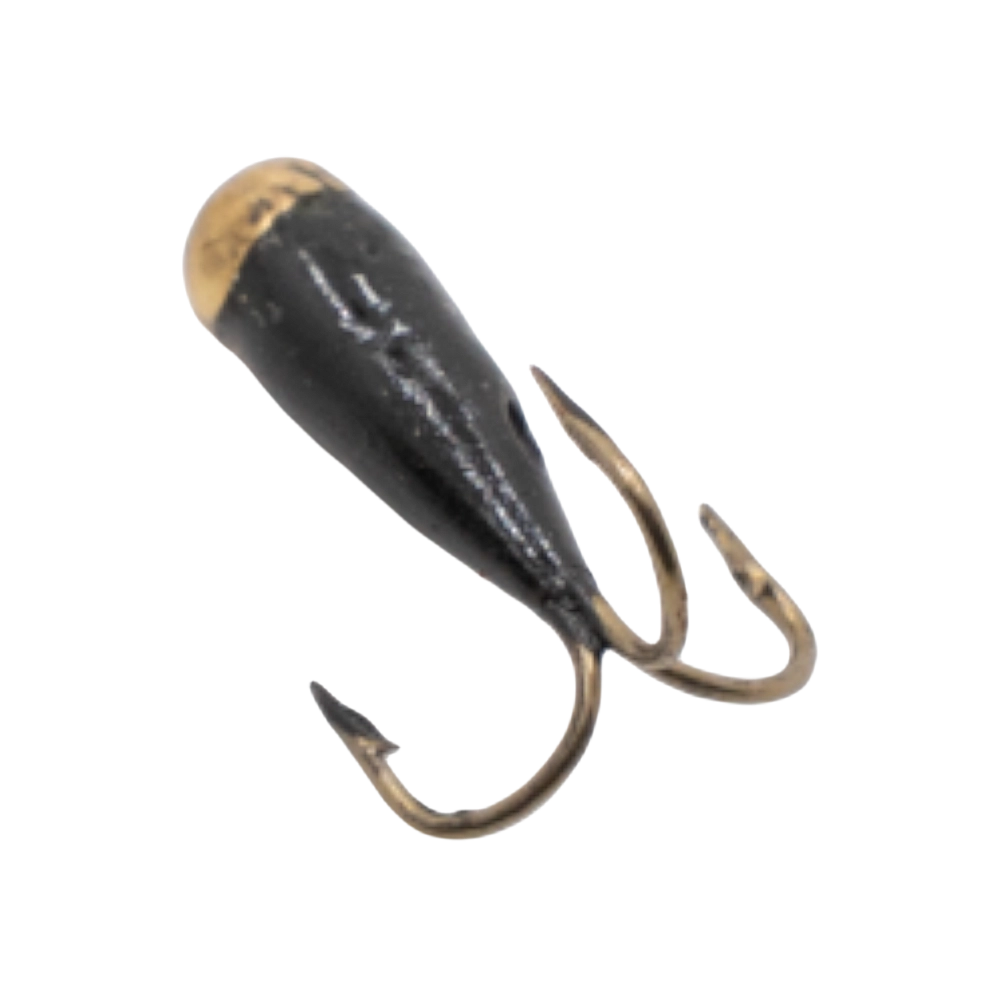 Мормышка Чёртик с коронкой 9мм (латунь), 10 шт/упак. Фото №1