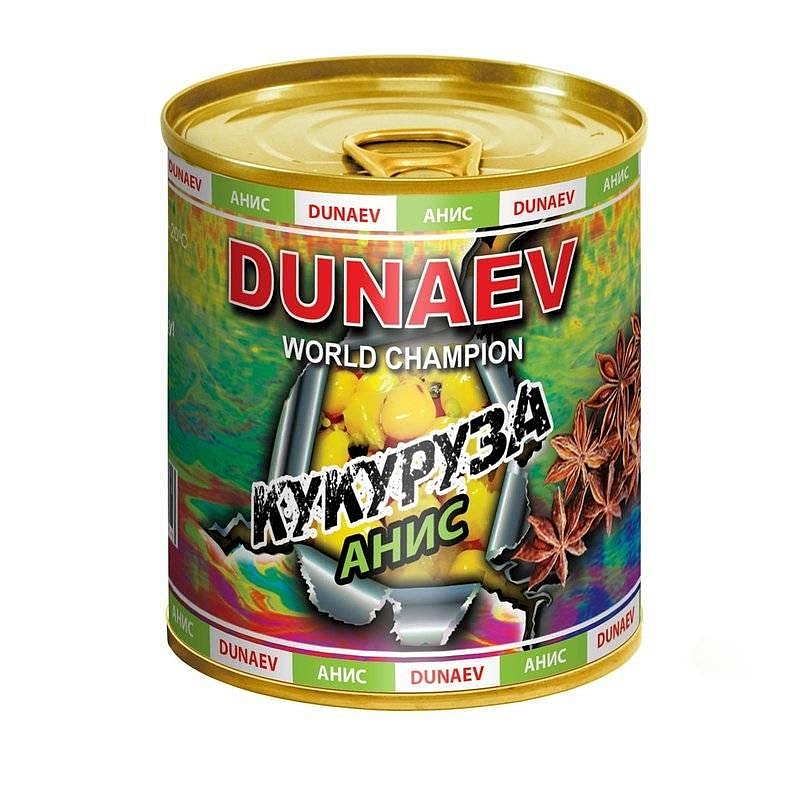 Добавка для прикормки "Dunaev" м/банка 320мл Кукуруза Анис. Фото №2